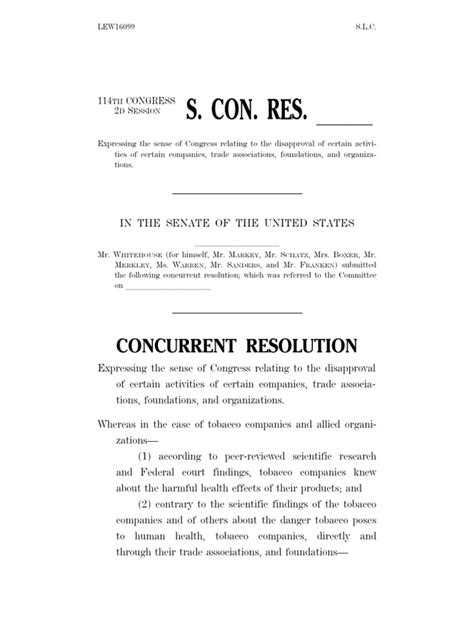 Image result for Concurrent Resolution Example