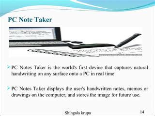 Image result for PC Note Taker