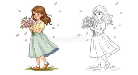 Image result for Spring-Themed Line Drawing