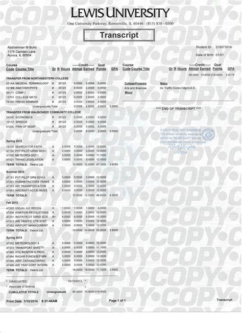 Afbeeldingsresultaten voor Transcript for College
