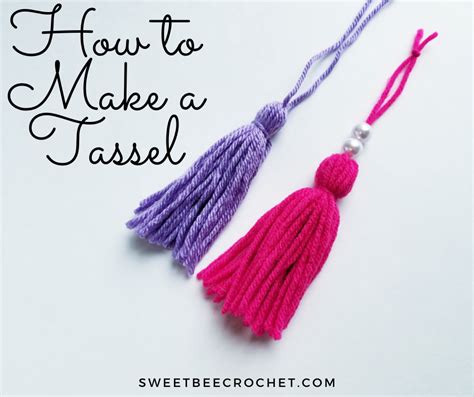 Toradh íomhá ar How to Make a Fabric Tassel