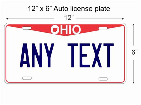 Image result for Ohio License Plate Types