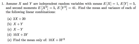 Image result for Variance of Linear Combination