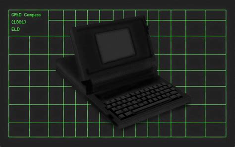 Image result for Grid Compass Computer 80s
