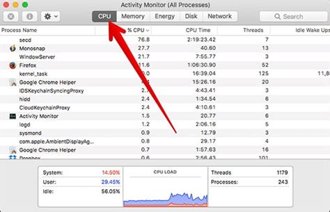 Résultat d’images pour Mac OS Task Manager