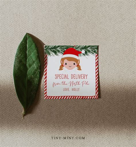 Image result for Elf Gift Tags Free Printable