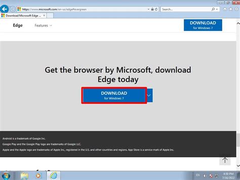 Image result for Install Microsoft Edge On Windows 7