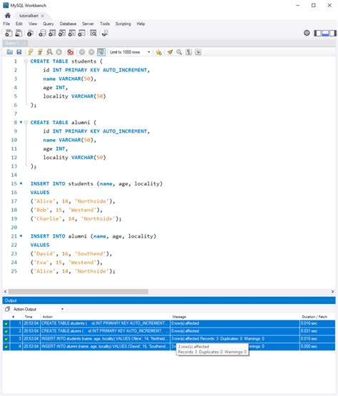 Image result for Oracle SQL Union