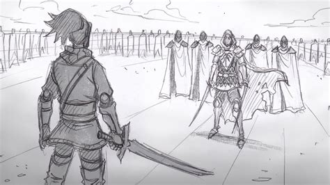 Toradh íomhá ar How to Draw Anime Fight Scene