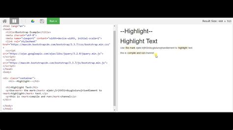 HTML Tags for Highlight Text に対する画像結果