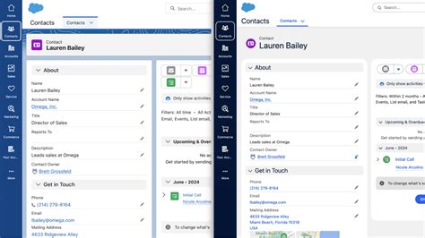 Salesforce User Interface に対する画像結果