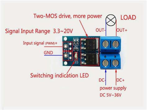 Image result for Arduino MOSFET PWM