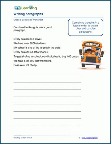 Afbeeldingsresultaten voor Paragraph Writing for Class 5 Examples