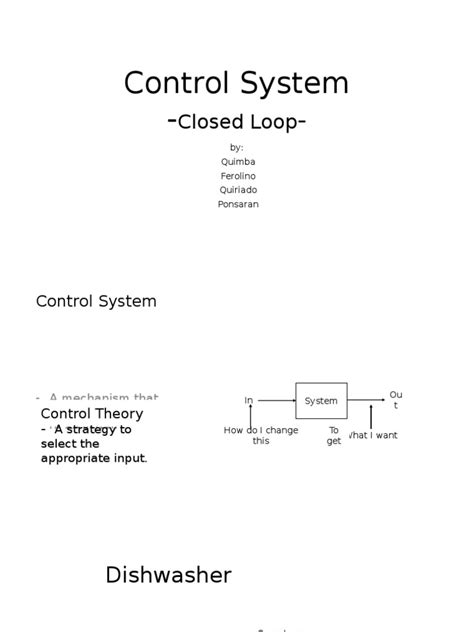 Toradh íomhá ar Simple Closed Loop Control