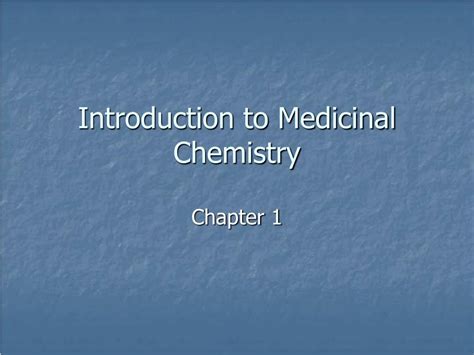 Medicinal Chemistry 1 に対する画像結果