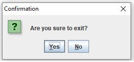 Input Dialog Boxes in Java に対する画像結果