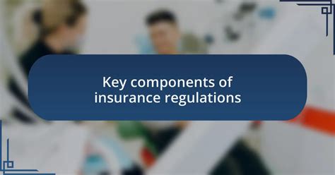 Afbeeldingsresultaten voor Insurance Components