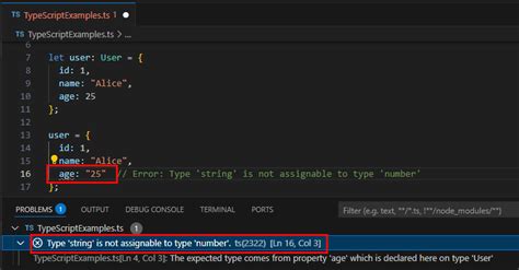 Image result for TypeScript Object Type Example