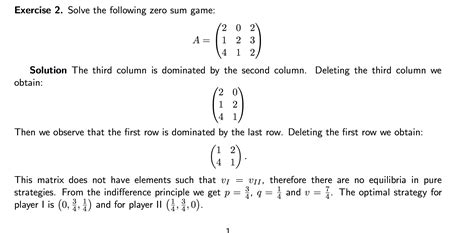 Image result for Triangular Matrix Zero-Sum Game