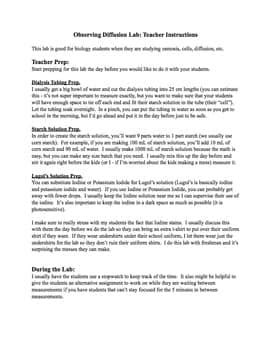 Toradh íomhá ar Investigating Diffusion Lab