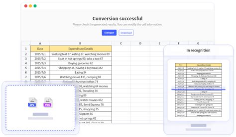Convert Image Table to Excel Table に対する画像結果
