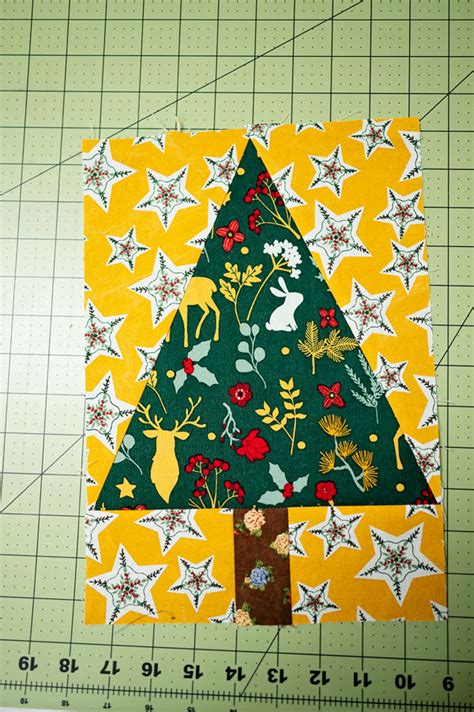 Image result for Christmas Tree Quilt Block Pattern
