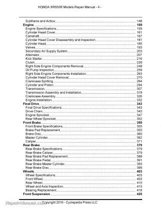 Image result for Honda XR 650 Frame Diagram