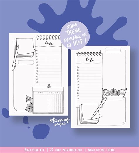 Image result for Work Planner Pages Printable