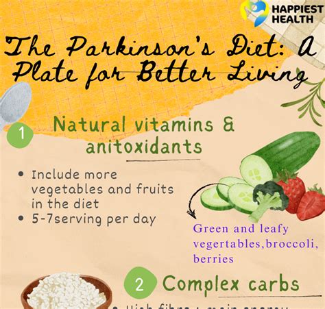 Toradh íomhá ar Parkinson's Diet Food List