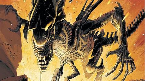 Toradh íomhá ar Xenomorph Cartoon