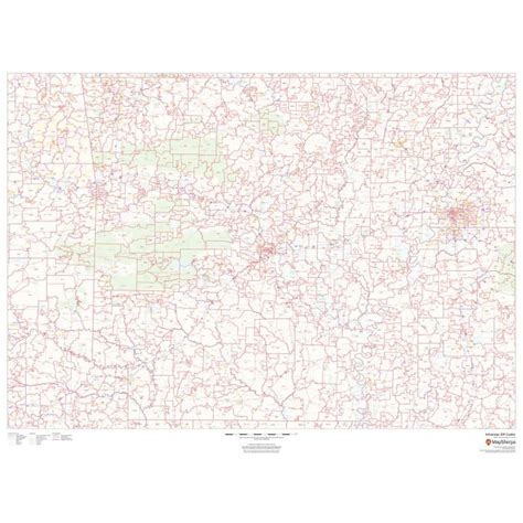 Image result for Arkansas 3 Digit Zip Code Map