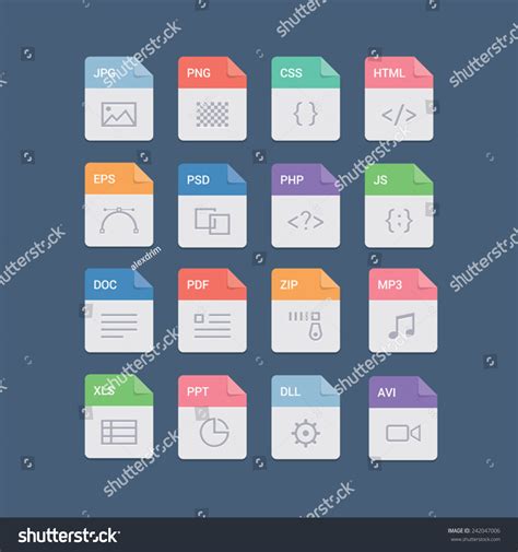 433,806 Flat file icon Stock Vectors, Images & Vector Art | Shutterstock