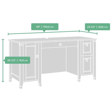 Image result for Sauder Carson Forge Computer Desk