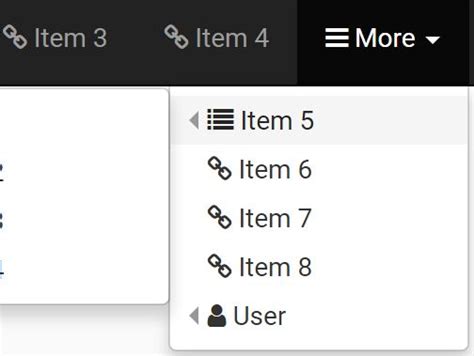 Toradh íomhá ar Bootstrap Collapse Menu