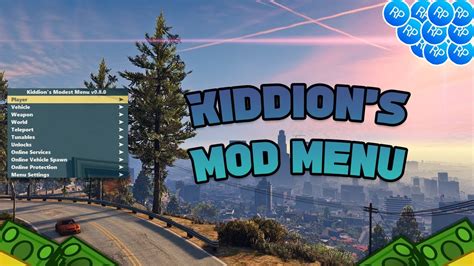 Toradh íomhá ar GTA V Modest Menu