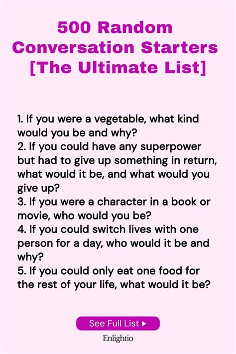 Image result for Random Topic Starters