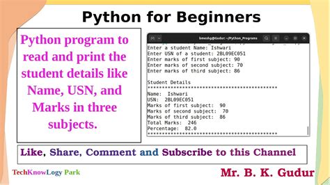Image result for Python Code for Marks