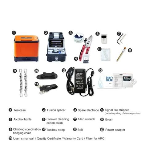 Toradh íomhá ar Fiber Fusion Machine