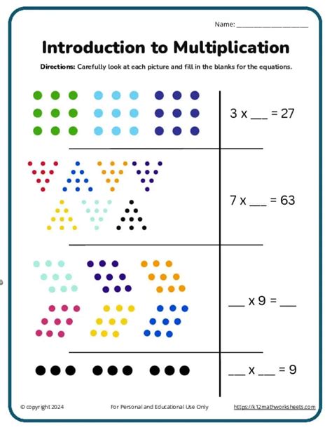 Image result for Third Grade Math Worksheets Multiplication