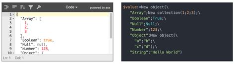 Toradh íomhá ar JSON Editor JavaScript