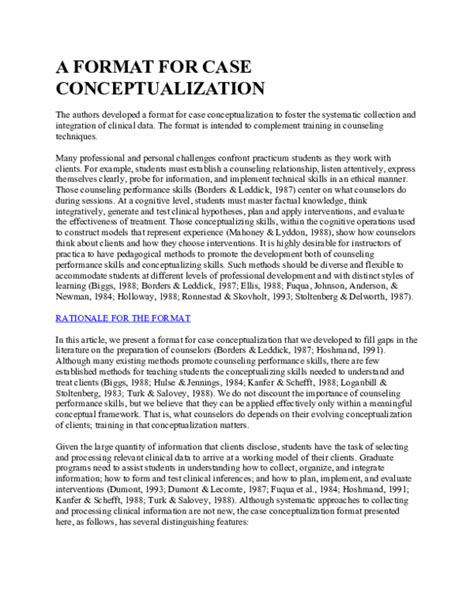 Image result for Case Conceptualization Model