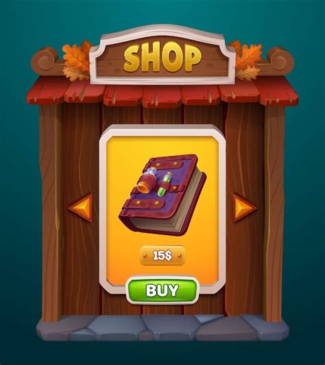 Image result for RPG Shop Cartoon GUI