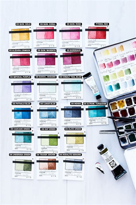 Watercolror Color Card に対する画像結果