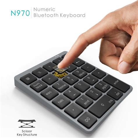 Afbeeldingsresultaten voor N970 Wireless Numpad Key Configuration