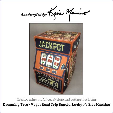 Toradh íomhá ar DIY Slot Machine Gift Box Printable Template