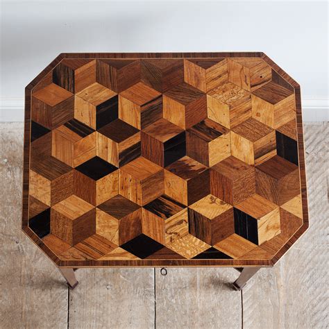 Toradh íomhá ar Marquetry Table Octagonal