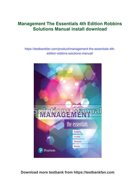 Management the Essentials 3rd Edition Robbins માટે ઇમેજ પરિણામ