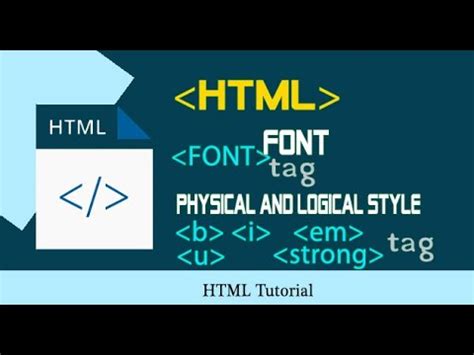 Image result for Logical Tags in HTML