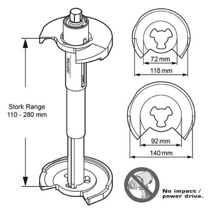 Image result for SB Tools 6Pcs Professional Coil Spring Compressor Set
