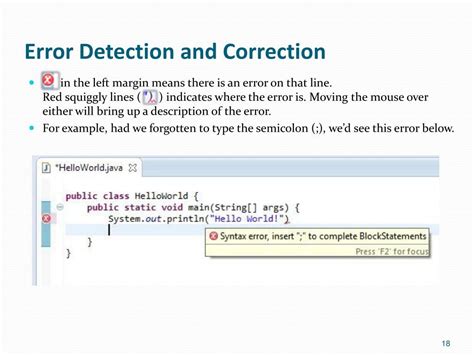 Afbeeldingsresultaten voor Error Detection in Java